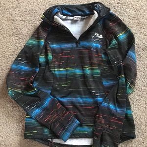 Fila half zip sweatshirt in Size S
